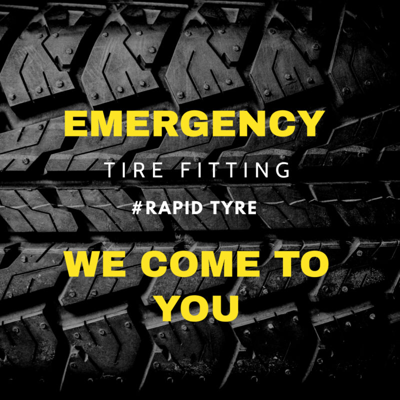 Emergency Tyre Fitting Services at Road Side